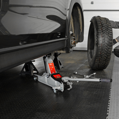 Домкрат гидравлический подкатной, 2 т, Low Profile, 85-330 мм Matrix по ценам производителя в Екатеринбурге с доставкой по всей России