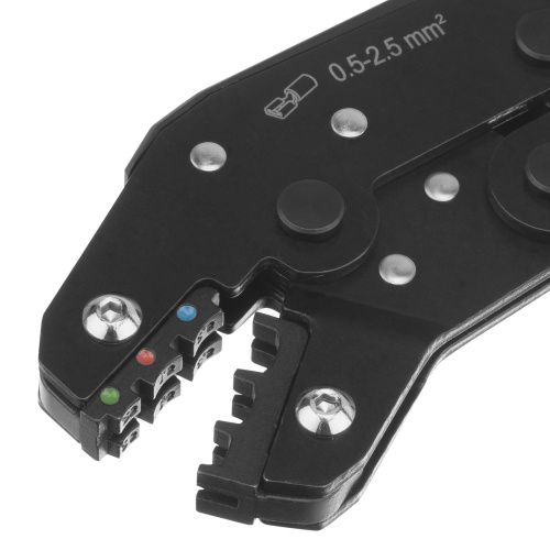 Клещи для обжима изолир. наконечников НКИ и НВИ, разъемов РПИ, гильз ГСИ, 0,5 - 2,5 мм2 Denzel по ценам производителя в Екатеринбурге с доставкой по всей России