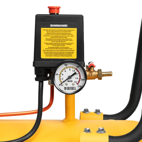 Компрессор воздушный BCI3000-T/200, ременный привод , 3.0 кВт, 200 литров, 530 л/мин Denzel по ценам производителя в Екатеринбурге с доставкой по всей России