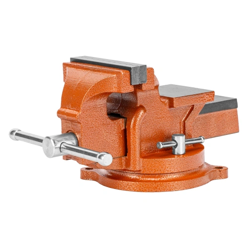 Тиски слесарные, 100 мм, поворотные, с наковальней Sparta по ценам производителя в Екатеринбурге с доставкой по всей России