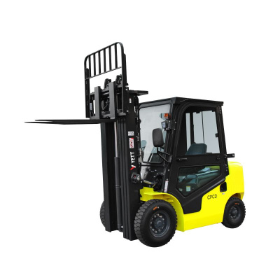 Дизельный погрузчик с кабиной YETT CPCD25-WS1K2-M400-3W-K купить в Москве с доставкой по всей России | ProtosMarket.ru