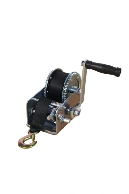 Лебедка ручная барабанная с лентой  1т 20 м оцинкованная TOR LHW купить в Москве с доставкой по всей России | ProtosMarket.ru