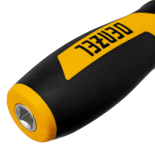 Набор инструментов, 1/2", 1/4", CrV, S2, пластиковый кейс, 122 предмета Denzel по ценам производителя в Екатеринбурге с доставкой по всей России