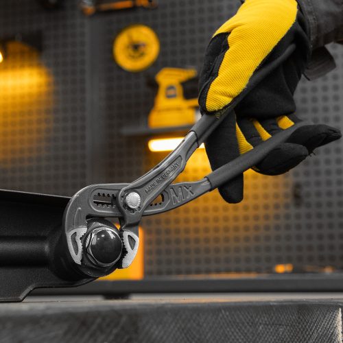 Клещи переставные, кнопочный механизм, обливные рукоятки, 250 мм Denzel по ценам производителя в Екатеринбурге с доставкой по всей России