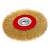 Щетка для точила, 125 мм, посадка 20 мм, плоская, латунированная витая проволока Matrix по ценам производителя в Екатеринбурге с доставкой по всей России
