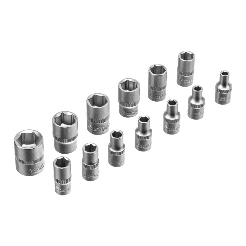 Набор инструментов, 1/2", 3/8", 1/4", пластиковый кейс 172 предм. Сибртех по ценам производителя в Екатеринбурге с доставкой по всей России