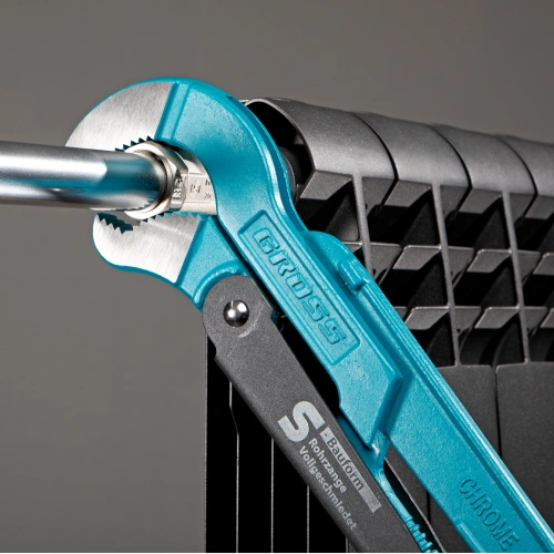 Ключ трубный рычажный 2, №3, цельнокованый, CrV, тип "S" Gross по ценам производителя в Екатеринбурге с доставкой по всей России