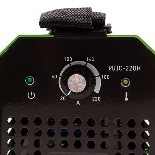 Инверторный аппарат дуговой сварки ИДС-220K, 220 А, ПВ 80%, диаметр электрода 1,6-5 мм Сибртех по ценам производителя в Екатеринбурге с доставкой по всей России