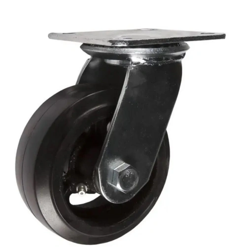 Колесо большегрузное поворотное SCd 55 125 мм обрезиненное РФ купить в Москве с доставкой по всей России | ProtosMarket.ru