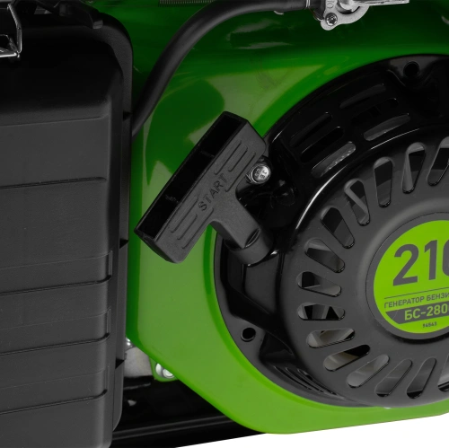 Генератор бензиновый БС-2800, 2.5 кВт, 230В, четырехтактный, 15 л, ручной стартер Сибртех по ценам производителя в Екатеринбурге с доставкой по всей России