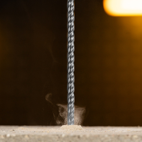 Бур по бетону, цельная крестовая пластина, 6x315 мм, SDS PLUS Denzel по ценам производителя в Екатеринбурге с доставкой по всей России