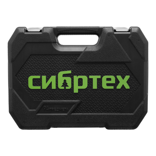 Набор инструментов, 1/2", 1/4", пластиковый кейс, 94 предмета// Сибртех по ценам производителя в Екатеринбурге с доставкой по всей России