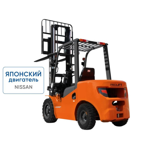 Бензиновый погрузчик CPQD25-RCK2 с японским двигателем и тремя линиями гидравлики по ценам производителя в Екатеринбурге с доставкой по всей России