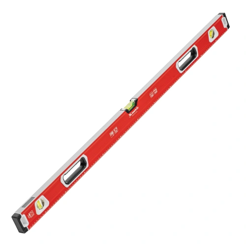 Уровень алюминиевый, магнит, фрезерованный, 3 глазка (1 зеркальный) двухкомпонентные рукоятки, 1200 мм Matrix по ценам производителя в Екатеринбурге с доставкой по всей России