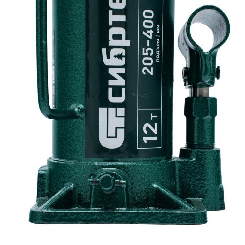 Домкрат гидравлический бутылочный, 12 т, 205-400 мм Сибртех по ценам производителя в Екатеринбурге с доставкой по всей России