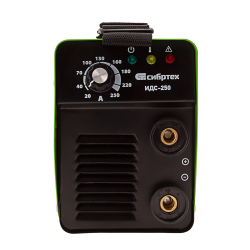 Аппарат инверторный дуговой сварки ИДС-250, 250 А, ПВ 80%, диаметр электрода 1.6-5 мм Сибртех по ценам производителя в Екатеринбурге с доставкой по всей России