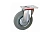 Колесо поворотное серая резина SC 55 f 125 мм по ценам производителя в Екатеринбурге с доставкой по всей России