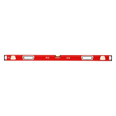 Уровень алюминиевый, магнит, фрезерованный, 3 глазка (1 зеркальный) двухкомпонентные рукоятки, 1200 мм Matrix по ценам производителя в Екатеринбурге с доставкой по всей России