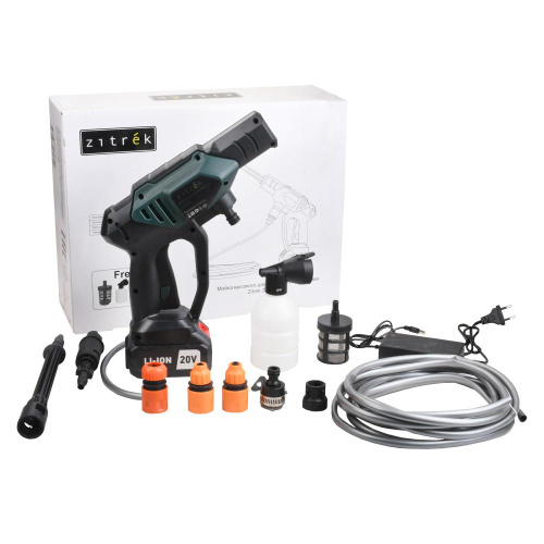 Мойка высокого давления аккумуляторная Zitrek ZKHP 20 Li, 1x4.0Ач по ценам производителя в Екатеринбурге с доставкой по всей России