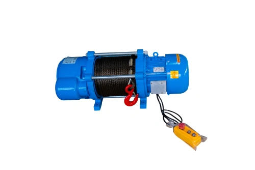 Лебедка электрическая 1000/2000кг  70/35м с канатом 380В TOR KCD по ценам производителя в Екатеринбурге с доставкой по всей России