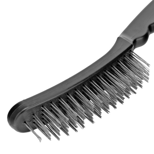 Щетка пятирядная металлическая с пластмассовой ручкой Sparta по ценам производителя в Екатеринбурге с доставкой по всей России