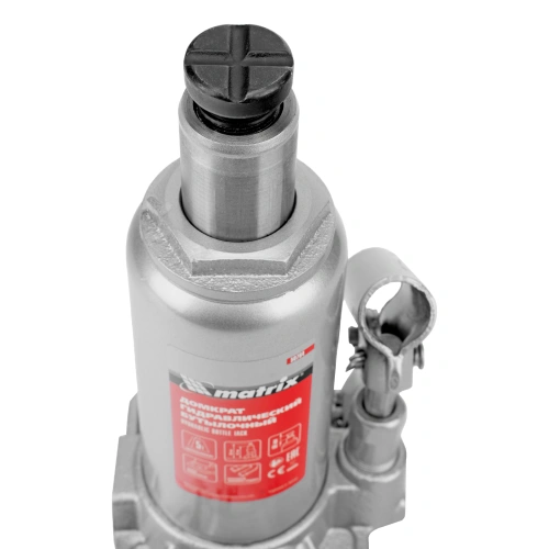 Домкрат гидравлический бутылочный, 5 т, h подъема 197-382 мм Matrix по ценам производителя в Екатеринбурге с доставкой по всей России