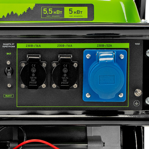 Генератор бензиновый БС-6500Э, 5.5 кВт, 230В, четырехтактный, 25 л, электростартер Сибртех по ценам производителя в Екатеринбурге с доставкой по всей России