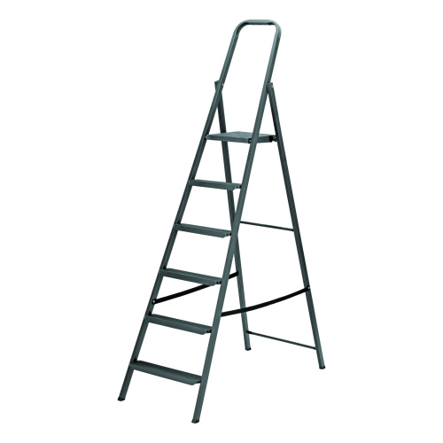 Стремянка 6 ступеней, компактная, стальная Сибртех по ценам производителя в Екатеринбурге с доставкой по всей России