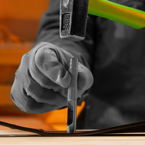 Набор пробойников для кожи 2 3 4 5 6 8 9 10 13 мм, 9 шт, чехол Сибртех по ценам производителя в Екатеринбурге с доставкой по всей России