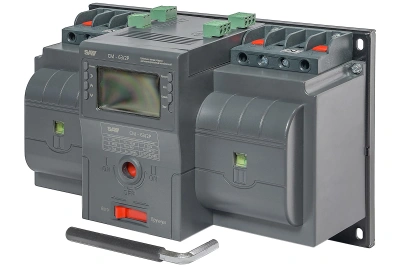 Рубильник реверсивный автоматизированный моноблочный (Блок автоматического ввода резерва АВР) CM-63/ купить в Москве с доставкой по всей России | ProtosMarket.ru