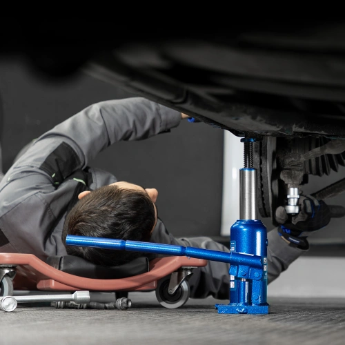 Домкрат гидравлический бутылочный телескопический, 4 т, h подъема 190-480 мм Stels по ценам производителя в Екатеринбурге с доставкой по всей России