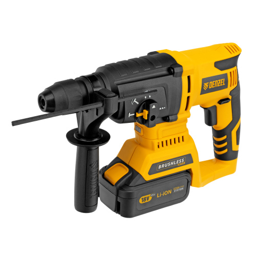Перфоратор аккумуляторный BLRH-IB-26 Li-Ion, 18 В Denzel по ценам производителя в Екатеринбурге с доставкой по всей России