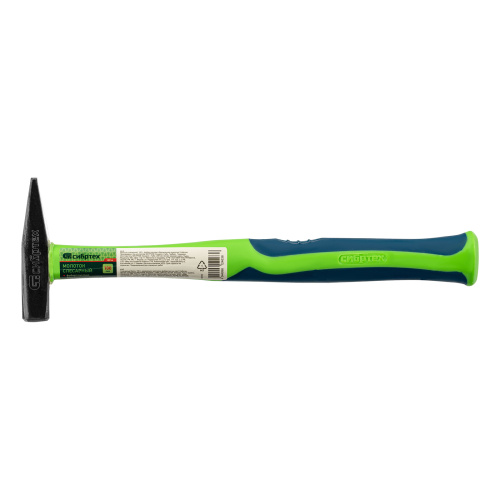 Молоток слесарный, 100 г, фибергласовая обрезиненная рукоятка Сибртех по ценам производителя в Екатеринбурге с доставкой по всей России