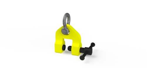 Захват струбцинный вертикальный ZSV (г/п 7,5 т, лист 0-80мм) по ценам производителя в Екатеринбурге с доставкой по всей России