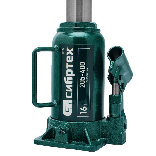 Домкрат гидравлический бутылочный, 16 т, 205-400 мм Сибртех по ценам производителя в Екатеринбурге с доставкой по всей России