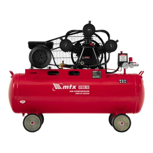 Компрессор воздушный ременный привод КР3000/100  3,0 кВт, 100 литров, 510 л/мин МТХ по ценам производителя в Екатеринбурге с доставкой по всей России