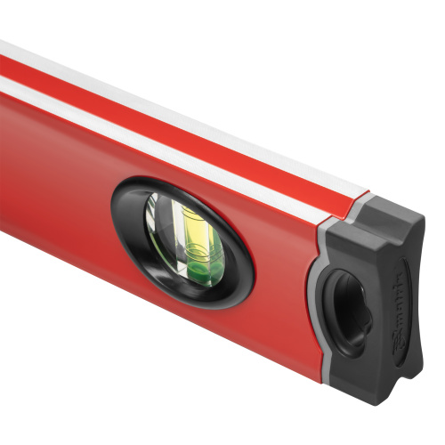 Уровень алюминиевый, 800 мм, 3 глазка, ударопрочные заглушки, двухкомпонентные ручки Matrix ProFI по ценам производителя в Екатеринбурге с доставкой по всей России