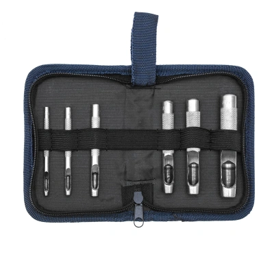 Набор пробойников для кожи 3 4 6 8 10 12.5 мм, 6 шт, чехол Сибртех по ценам производителя в Екатеринбурге с доставкой по всей России