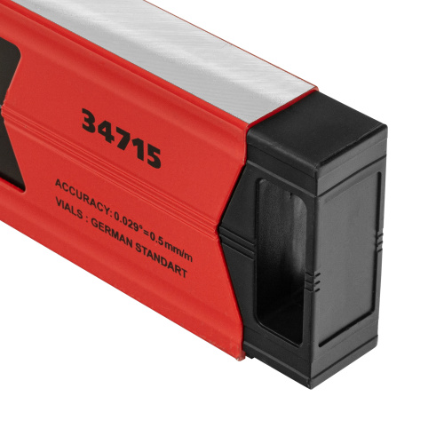 Уровень алюминиевый магнитный, 1500 мм, фрезерованный, 3 глазка (1 зеркальный) усиленный Matrix по ценам производителя в Екатеринбурге с доставкой по всей России