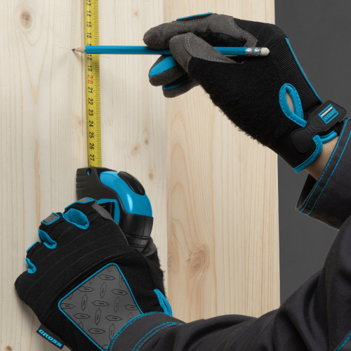 Рулетка "Schlagfest",3 м x 19 мм,магнитный обрезиненный зацеп,двусторонняя шкала,Нейлоновое покрытие,автоматическая фиксация Gross по ценам производителя в Екатеринбурге с доставкой по всей России