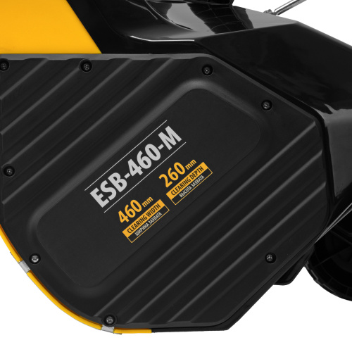 Электрическая снегоуборочная машина ESB-460-M, 1.8 кВт, металлический шнек, LED фара Denzel по ценам производителя в Екатеринбурге с доставкой по всей России