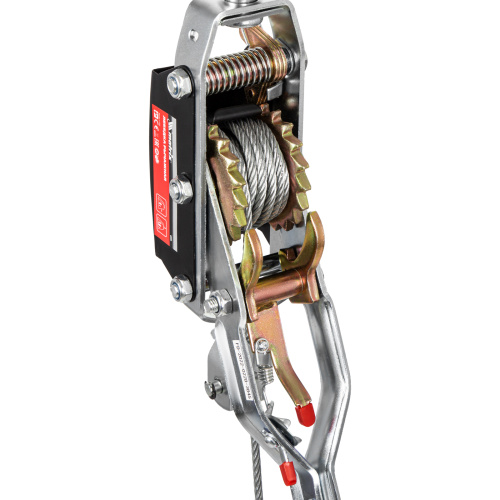 Лебедка рычажная, тяга 4 т, подъем 1.6 т, двойное храповое колесо Matrix по ценам производителя в Екатеринбурге с доставкой по всей России