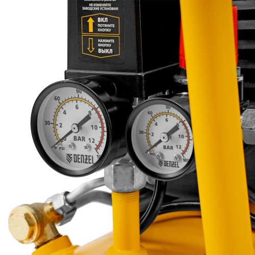 Компрессор воздушный DLC1300/24 безмасляный 1.3 кВт, 24 литра, 206 л/мин Denzel по ценам производителя в Екатеринбурге с доставкой по всей России