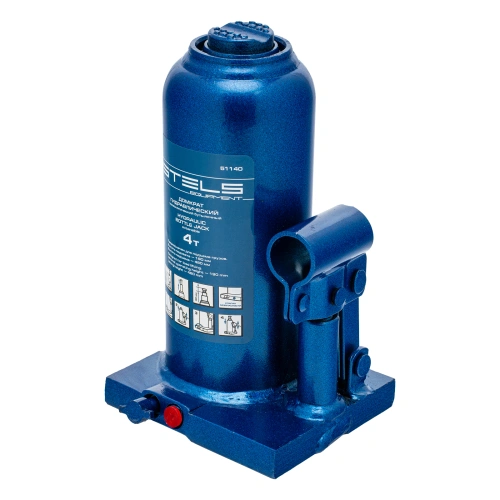 Домкрат гидравлический бутылочный телескопический, 4 т, h подъема 190-480 мм Stels по ценам производителя в Екатеринбурге с доставкой по всей России