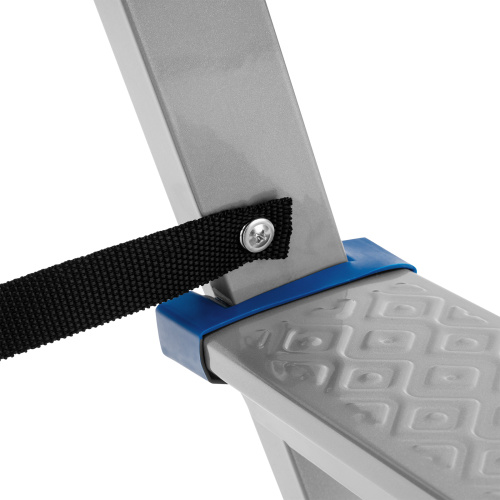 Стремянка двухсторонняя 3 ступени, сталь профиль, стальные ступени, Сибртех по ценам производителя в Екатеринбурге с доставкой по всей России