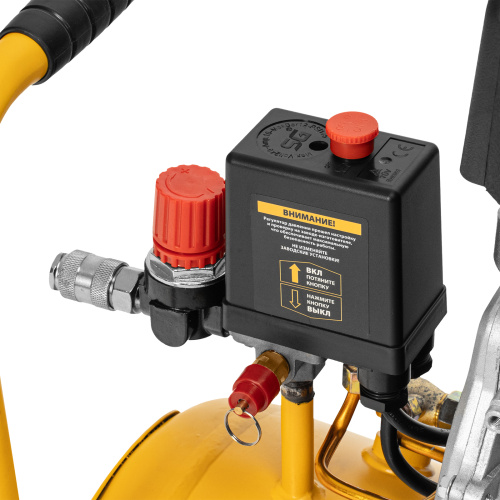 Компрессор воздушный DC1500/24, прямой привод, 1.5 кВт, 24 литра, 220 л/мин Denzel по ценам производителя в Екатеринбурге с доставкой по всей России