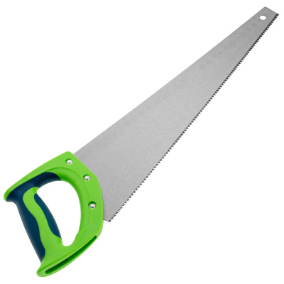 Ножовка по дереву "Зубец", 450 мм, 11 TPI, зуб 2D, каленый зуб, 2-х компонентная рукоятка Сибртех по ценам производителя в Екатеринбурге с доставкой по всей России