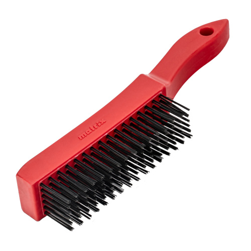 Щетка зачистная шестирядная, закаленная прямая проволока с пластиковой ручкой Matrix по ценам производителя в Екатеринбурге с доставкой по всей России