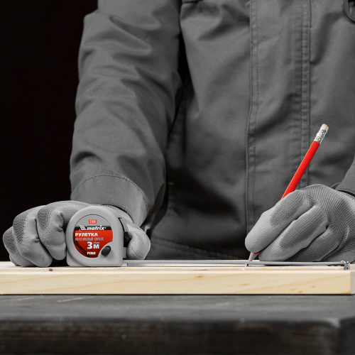 Рулетка Fine,3 м х 16 мм,пластиковый корпус Matrix по ценам производителя в Екатеринбурге с доставкой по всей России