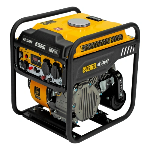 Генератор инверторный GK-5500iF, 5,5 кВт, 230 В, ручной старт DENZEL по ценам производителя в Екатеринбурге с доставкой по всей России